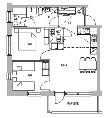 Levin Kunkku C 7 Apartamento Exterior foto